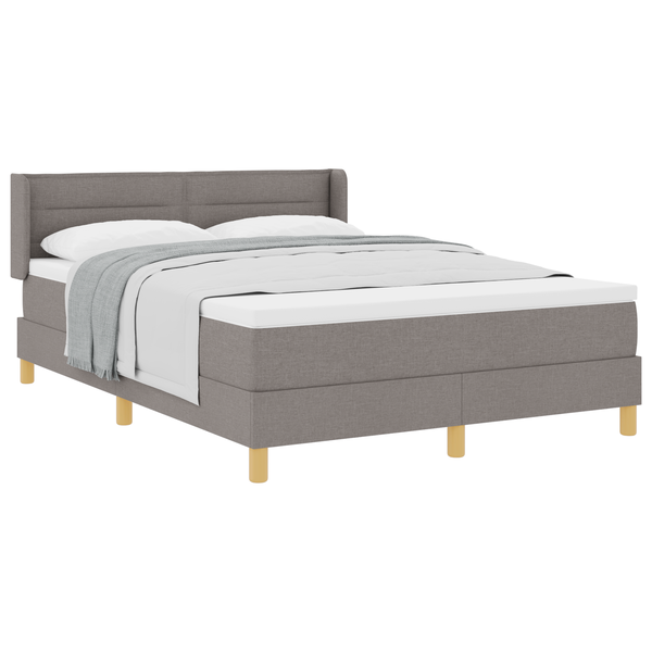 Box Spring Ágy Matrac Karamell 140x200 cm Kárpit