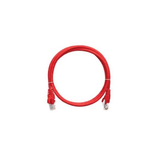 Nikomax Patch kábel UTP, CAT6, PVC, 20m, piros (NMC-PC4UE55B-200-RD) (NMC-PC4UE55B-200-RD)