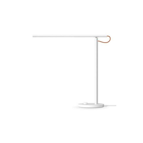 Смарт LED лампа Xiaomi Mi LED Desk Lamp 1S 2022, Wi-Fi, 9W, 520 лумена, Температура на светлината (2600-5000K), Гласово управление, 162 x 162 x 479 мм, Бял