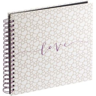Hama Romance fotoalbum og arkbeskyttelse Beige, Hvid 80 ark 10 x 15