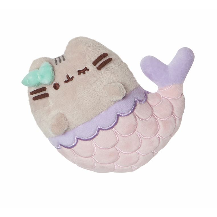 Daffy sellő Pusheen plüss figura - 14 cm (P-225)