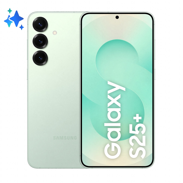 Samsung Galaxy S25+ 17 cm (6.7") Dual SIM Android 15 5G USB Type-C 12 GB 256 GB 4900 mAh Mintfarve