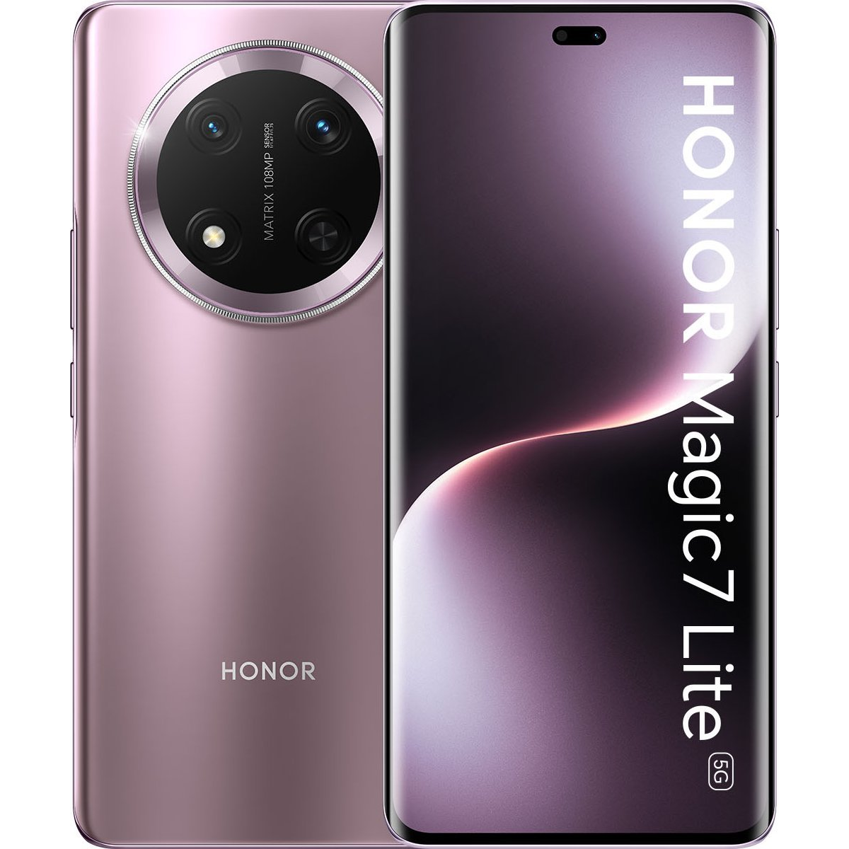 Honor Magic7 Lite 17,2 cm (6.78") Android 14 5G USB C-típus 8 GB 512 GB 6600 mAh Lila (5109BQBG)