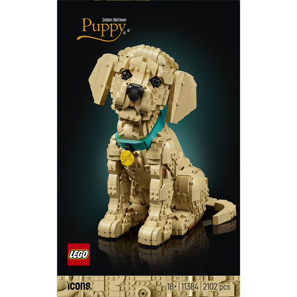 LEGO ICONS GOLDEN RETRIEVER PUPPY 11384