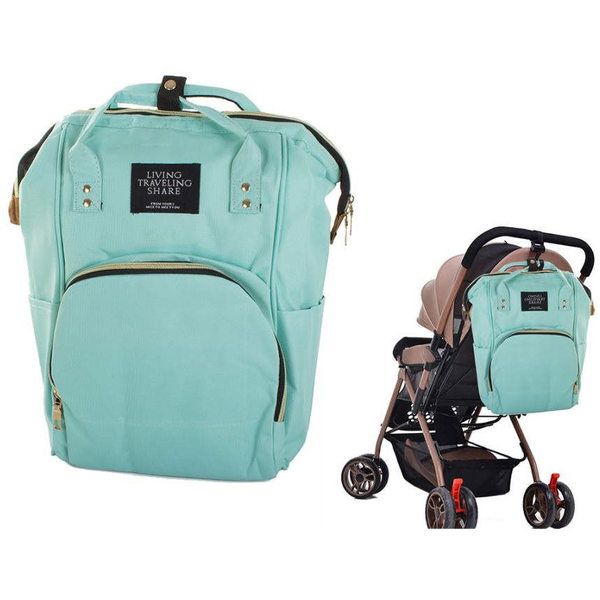 Iso Trade 2in1 Női városi hátizsák, mentazöld