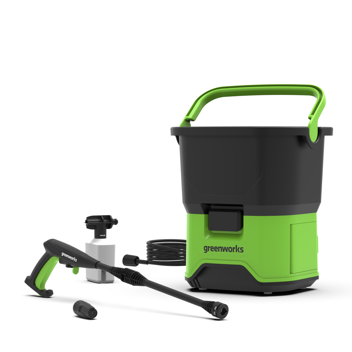 Greenworks GDC40 Akkumulátoros Magasnyomású Mosó (Akkumulátor és töltő nélkül) (5104507)