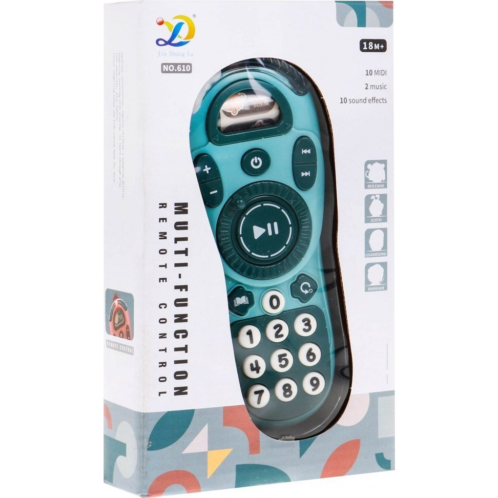 Interaktív Többfunkciós Távirányító - Hang és Fényeffektusokkal, Kék (ZDN.610.NIE)