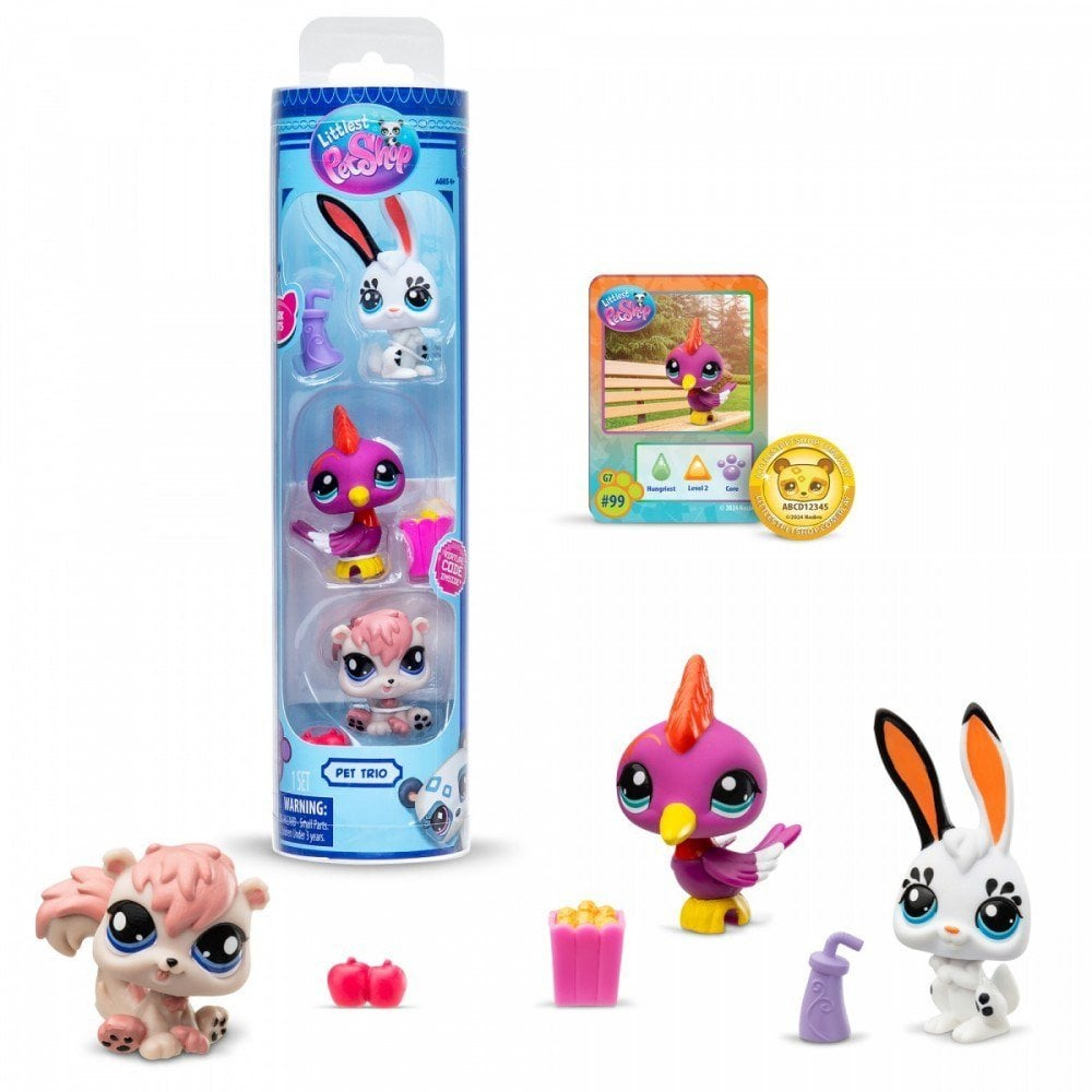 Hasbro Littlest Pet Shop 3 darabos figura csomag - Többféle (LPS00621)