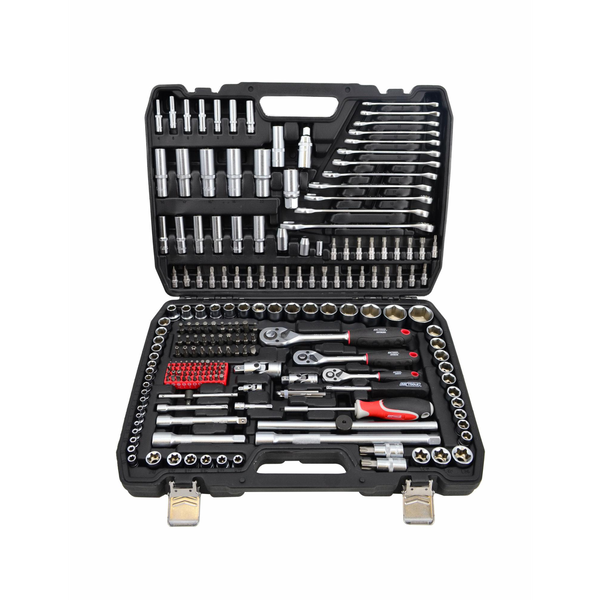 AW ZESTAW KLUCZY  216el  1/2"/3/8"/1/4" BLACK LINE