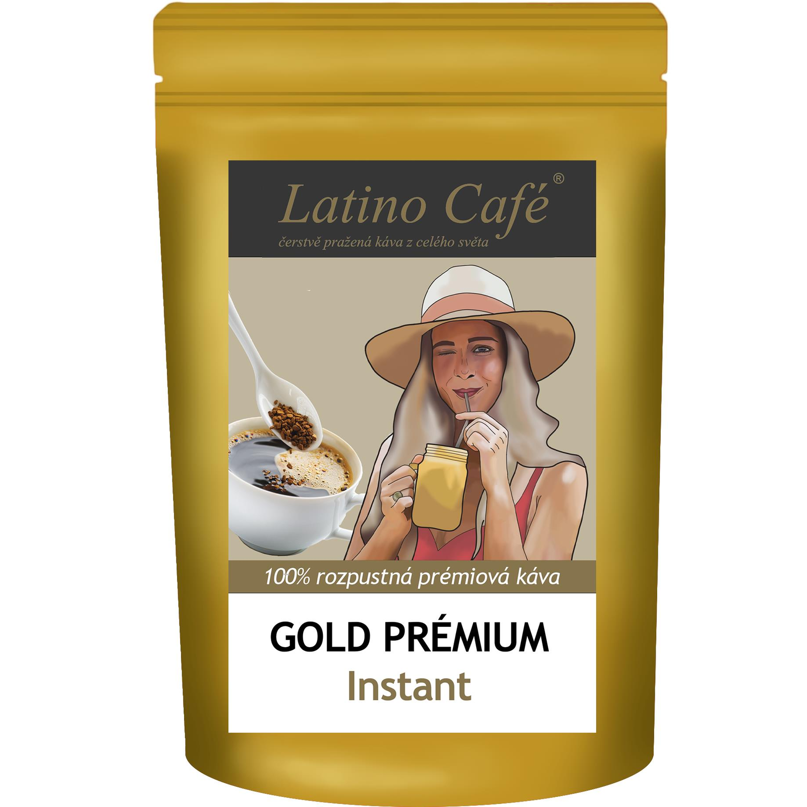 Latino Café Instant Gold Prémium, Gold, instant, 500g (08289)