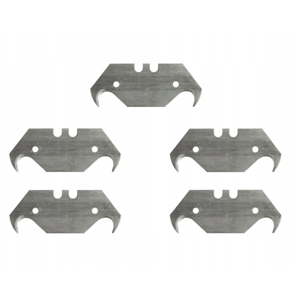 5x nadomestna rezila dvostranski kavelj 0,6x19mm