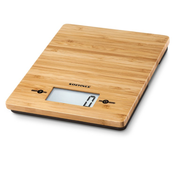 Kuchyňská váha Soehnle Bamboo 66308 béžová/hnědá 5 kg