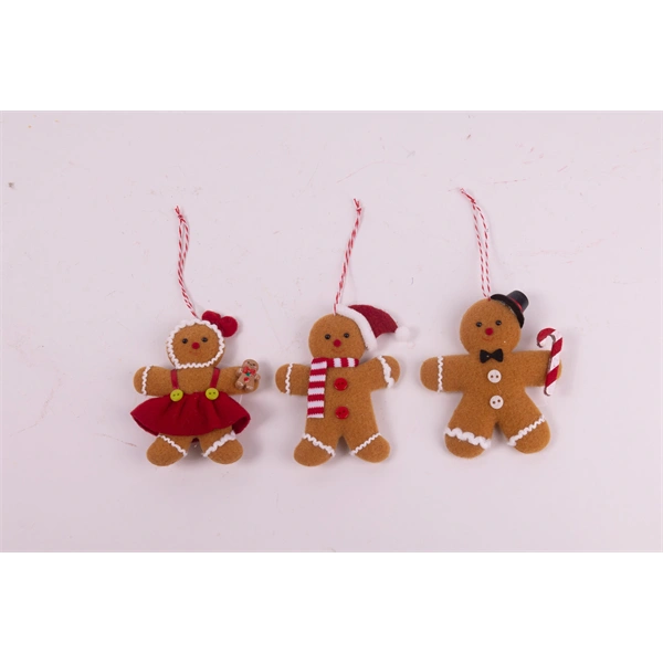 IRIS filc akasztós mézeskalács figurák, 10 cm (061588)