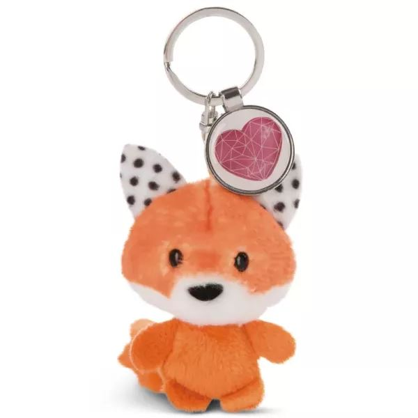 Nici: róka kulcstartó szeretet medállal 7cm (47533) (Nici47533)