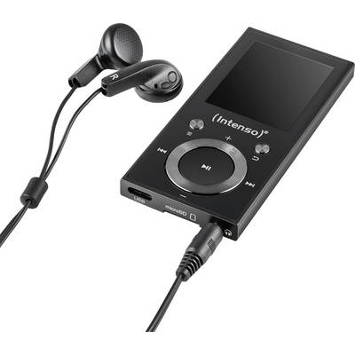 Intenso Intenso MP3 Videoplayer 64GB Music Walker MP3 lejátszó 64 GB Fekete Bluetooth
