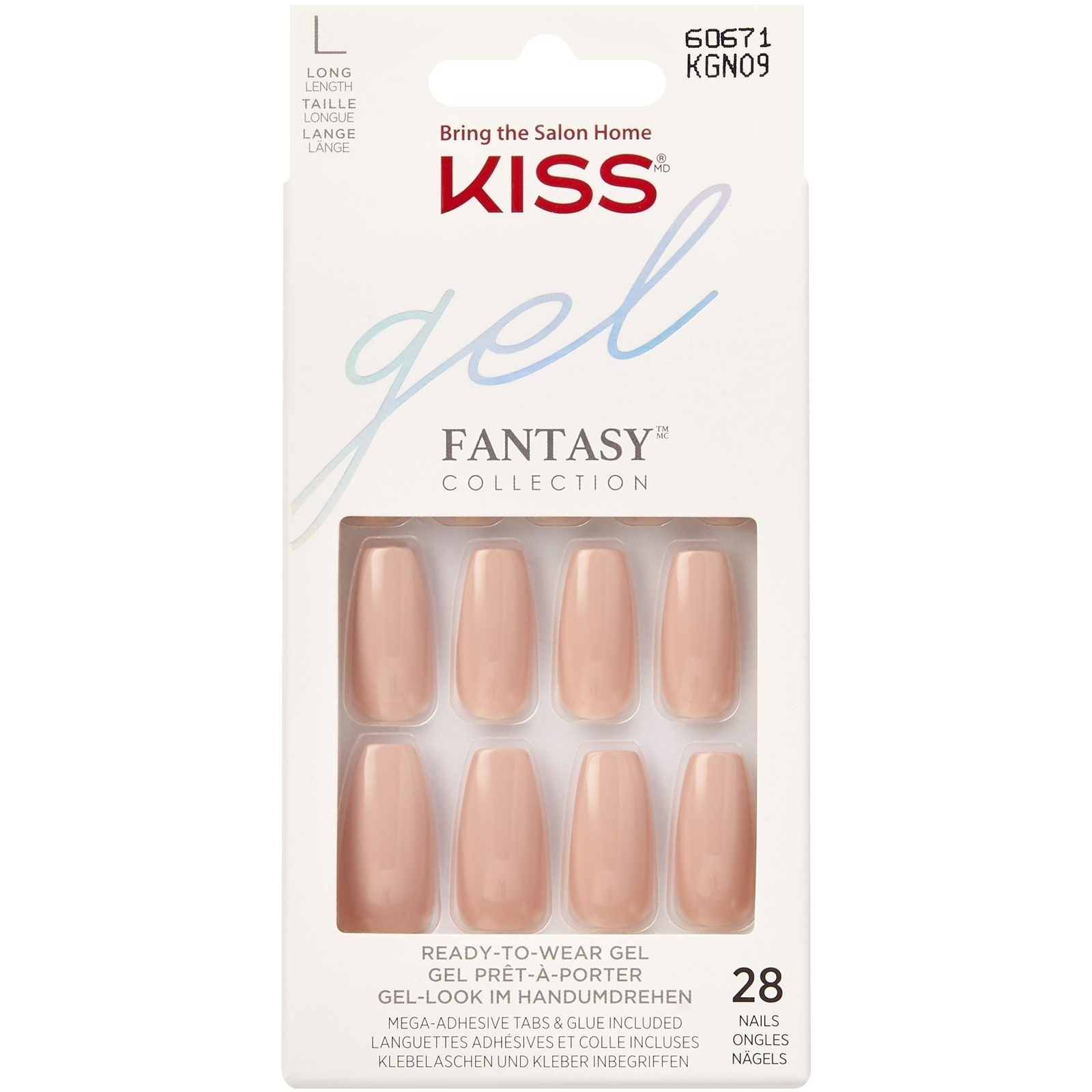 KISS Gel Fantasy Nails - Ab Fab (731509606713)
