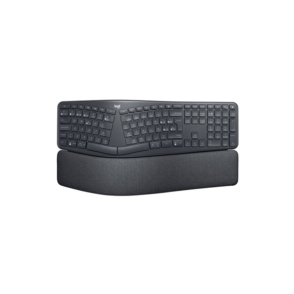 Logitech Ergo K860 tastaturi Birou RF Wireless + Bluetooth Spaniolă Grafit