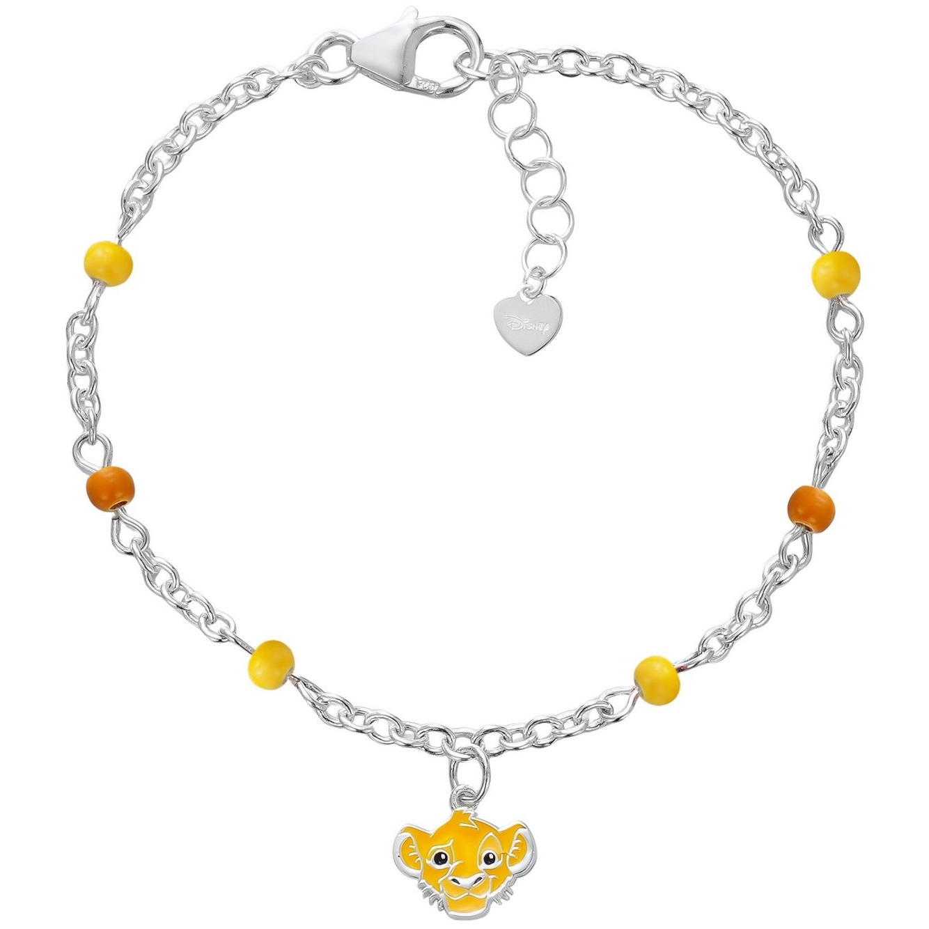 Disney gyermek karkötő, Mini Lion King, ezüst BS00105SL-47. CS (Ag 925/1000, 1,4 g) (198660015943)