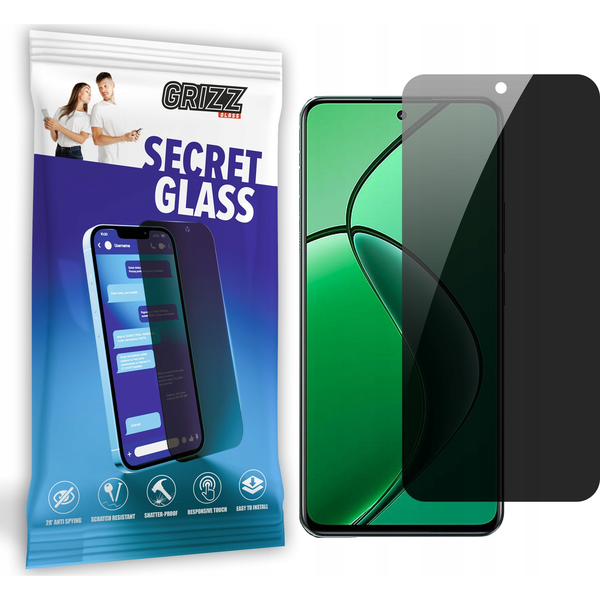  GrizzGlass Szkło prywatyzujące GrizzGlass SecretGlass do Realme 13 4G
