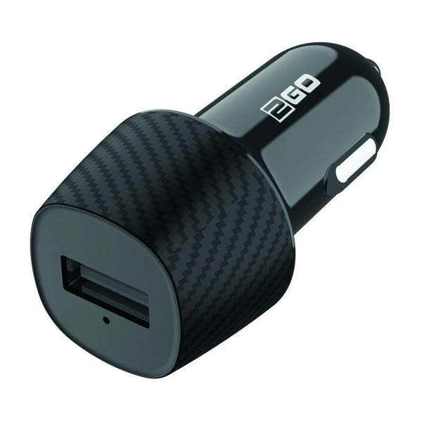 2GO Universal Ladegerät mit 1xUSB 12V schwarz