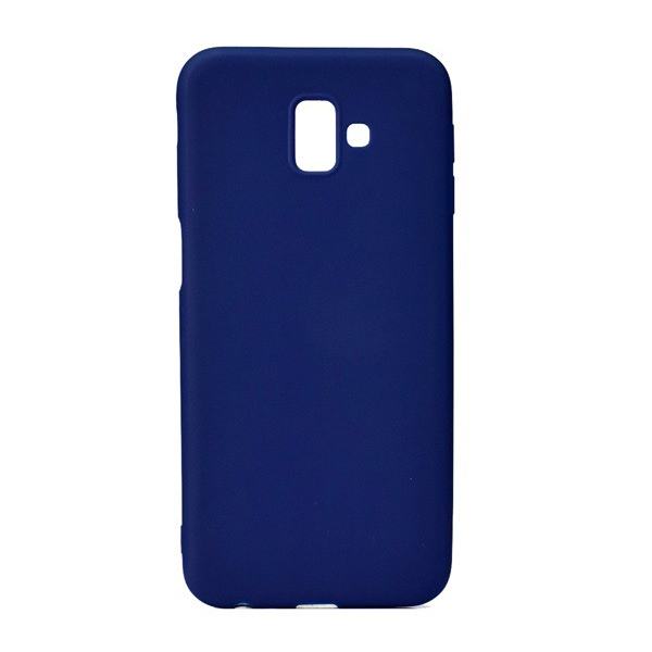 Szilikon telefonvédő (matt) SÖTÉTKÉK [Samsung Galaxy J6 Plus (SM-J610F)] (5996457821532)
