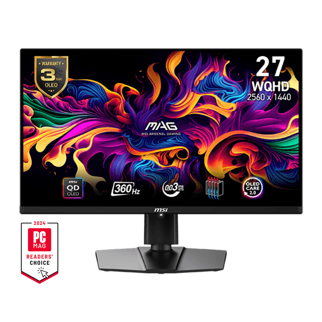 MSI MAG 271QPX QD-OLED LCD monitor 67,3 cm (26.5
