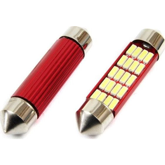  Żarówki SV8.5 Canbus 41mm 20 SMD 12V/24V białe uniwersalny