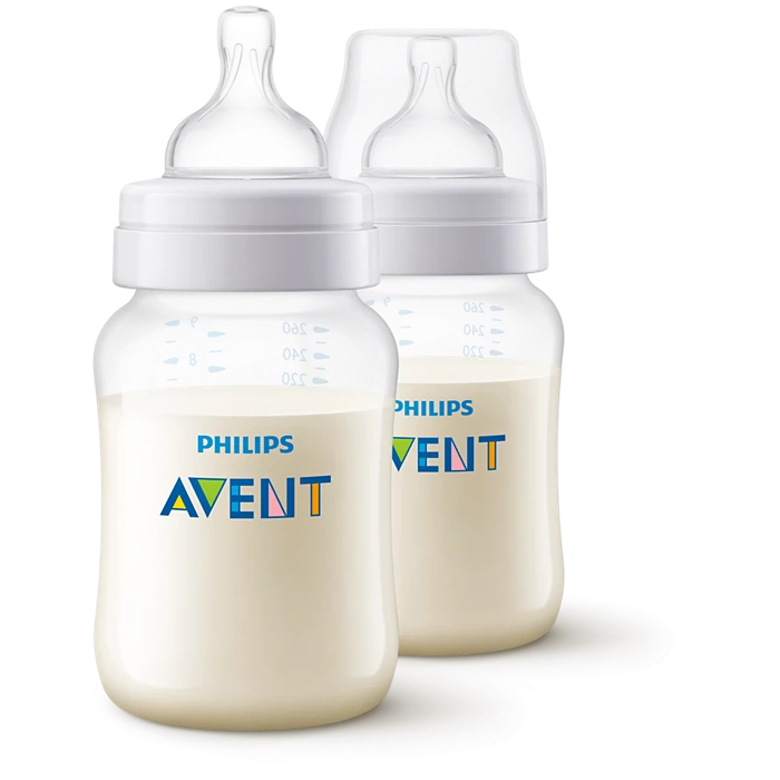 Philips SCY103/02 Avent műanyag Cumisüveg 2 darabos készlet - 260ml (SCY103/02)