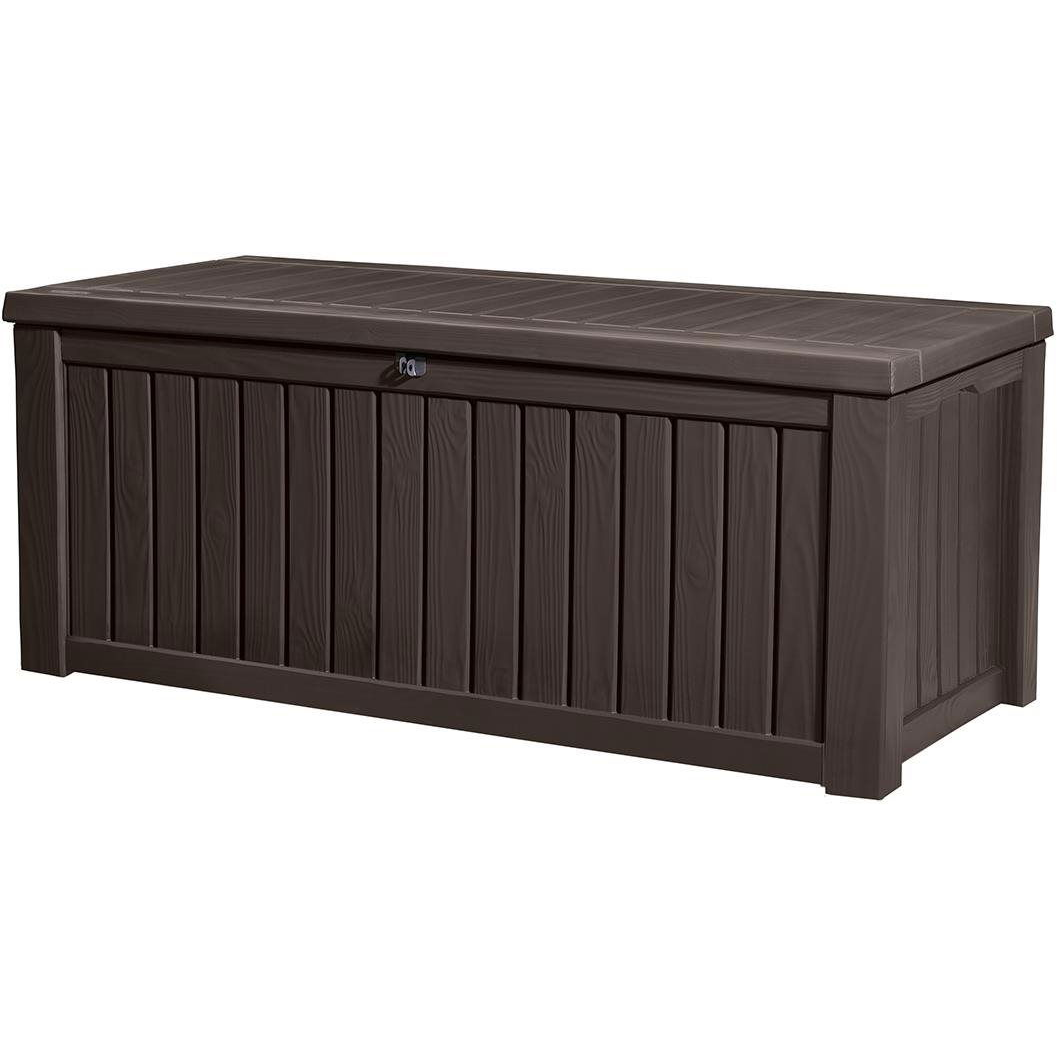 KETER ROCKWOOD kerti tároló, 570 l, barna (47/30)