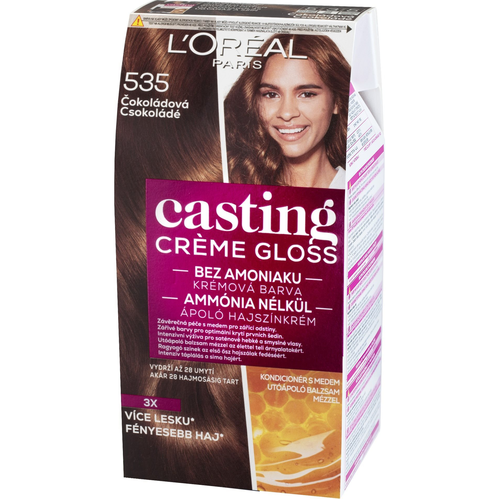 L'ORÉAL PARIS CASTING Créme Gloss 535 Csokoládé (3600521334997)