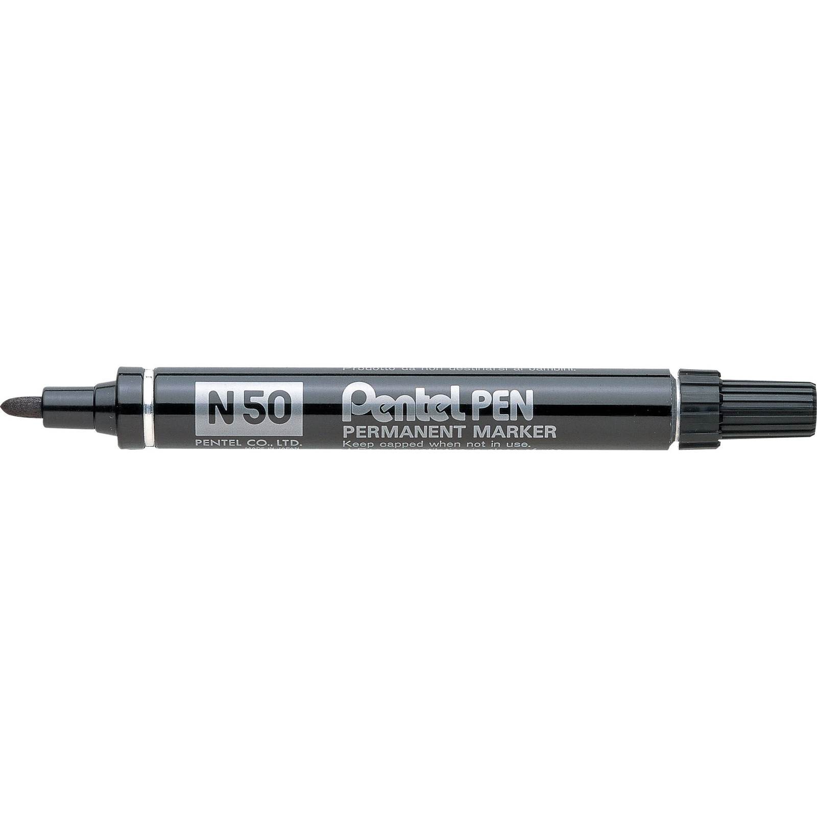 Pentel N50 fekete permanent marker (PENT0051)