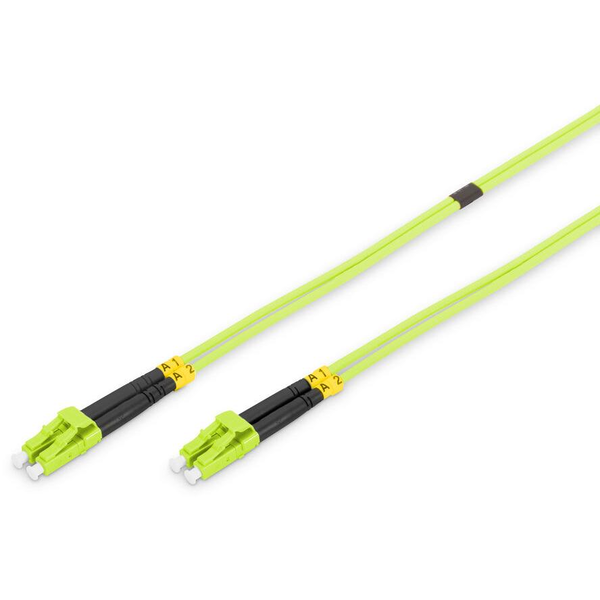 Cablu fibra optica, Digitus, 10 m, Verde