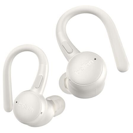 BELKIN SoundForm ActiveFit Sport True Wireless безжични слушалки в кремав цвят
