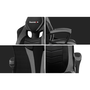 Herní Židle Pro Hráče otočná Tilt HUZARO Force Force 2.5 GREY MESH