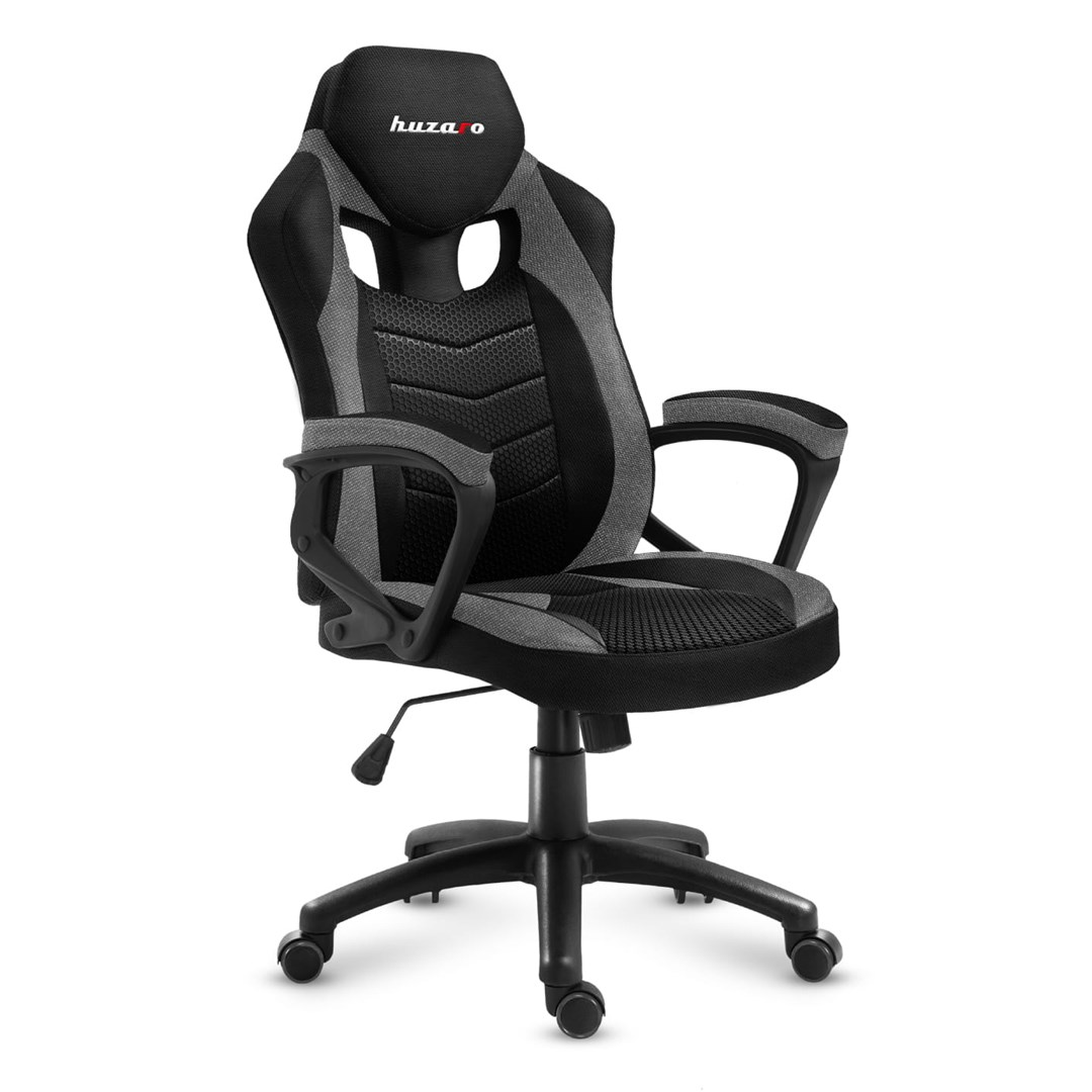 Huzaro Force 2.5 Gamer szék - Fekete/Szürke (HZ-FORCE 2.5 GREY MESH)