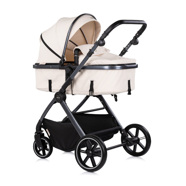 CHIPOLINO Pearl babakocsi 2in1 mózessé alakítható sportrésszel - Cashmere