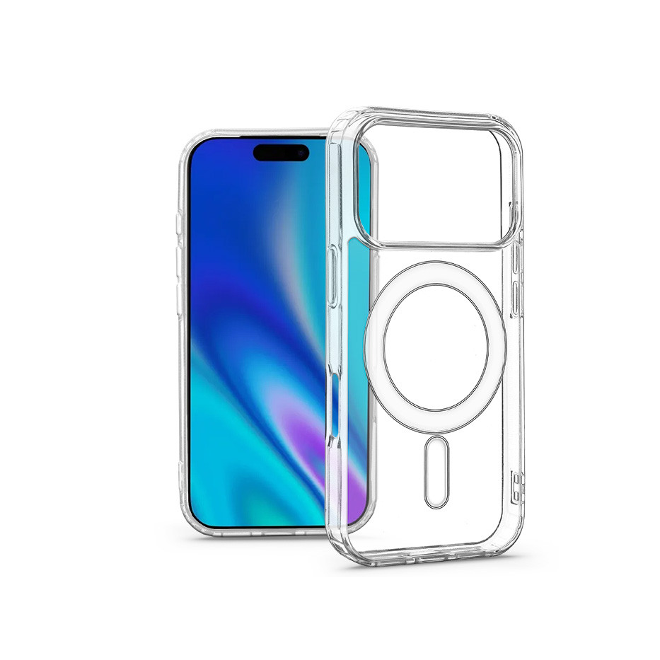 Haffner Clear Mag Cover szilikon tok - Apple iPhone 17 Pro - átlátszó (HF407505)