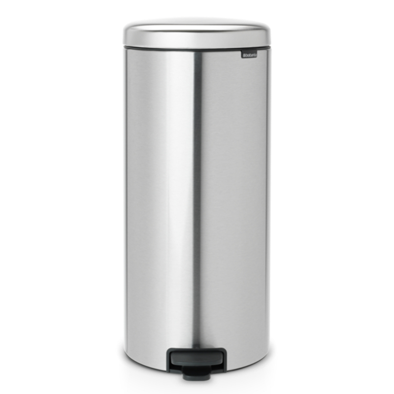 Brabantia NewIcon 30 literes pedálos fém szemetes - Ujjlenyomatmentes matt acél (11 18 22)