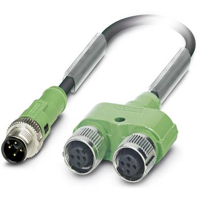Sensor/Actuator cable SAC-4PY-MS- 0,3-PUR/2XF 1436204 Phoenix Contact (1436204)