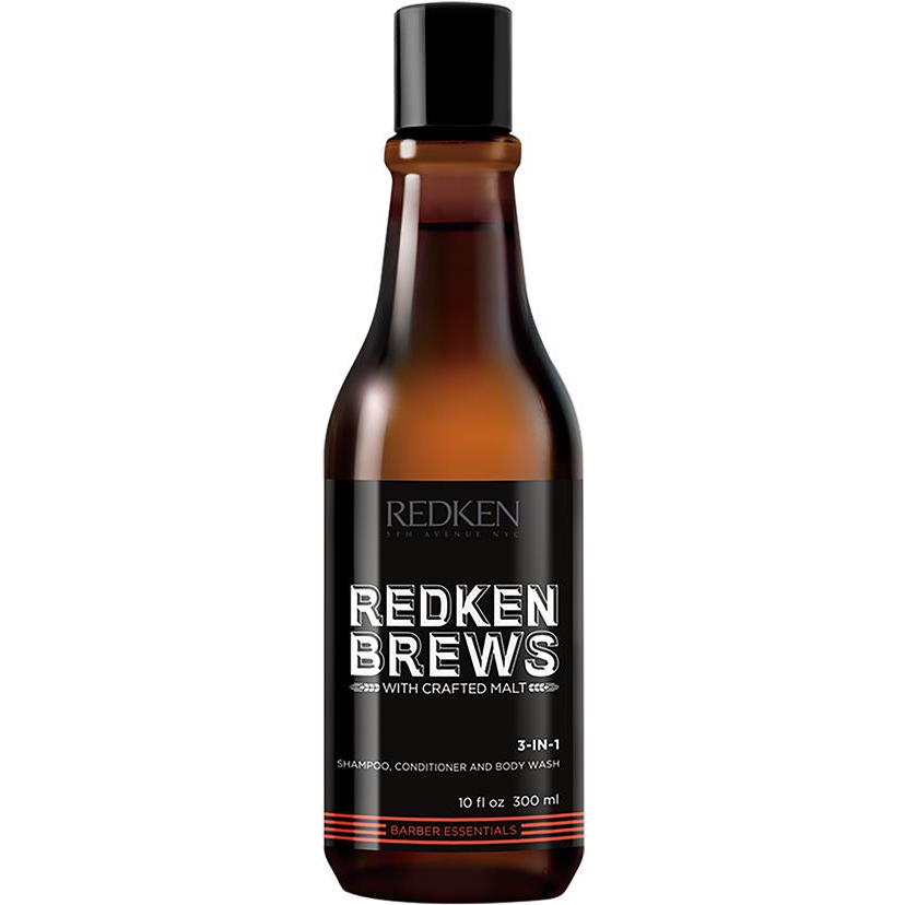 REDKEN Brews 3in1 Shampoo 300 ml (884486336859)