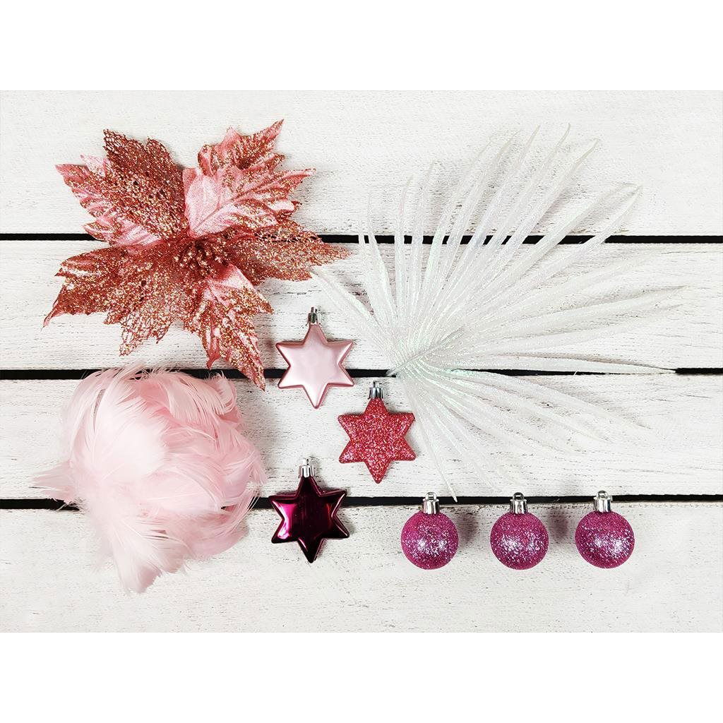 LAALU díszkészlet: Mesés csillag, max. 100 cm fákhoz (LAU-2207-OZM)