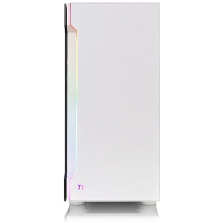 Thermaltake H200 TG Snow RGB táp nélküli ablakos ATX számítógépház fehér (CA-1M3-00M6WN-00)