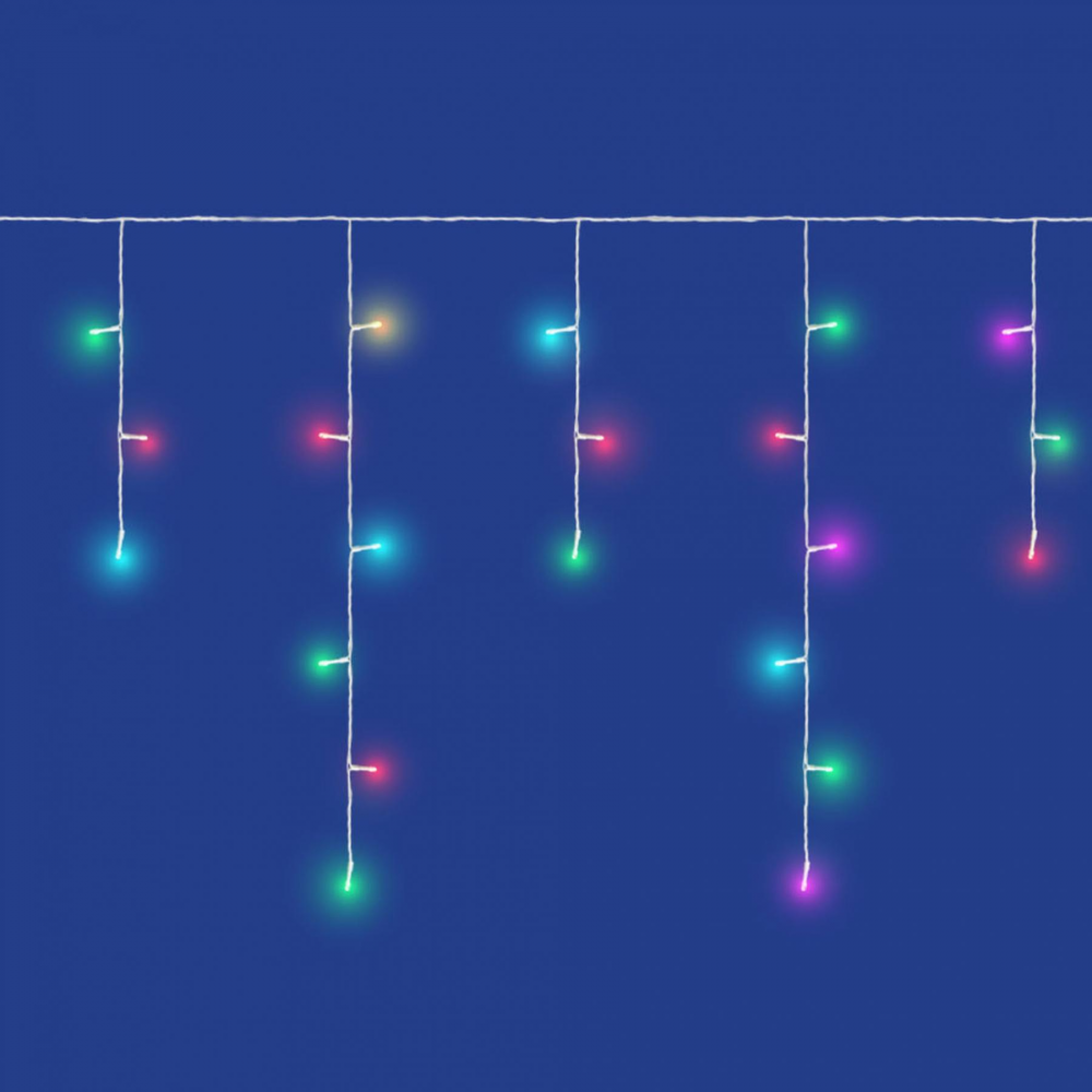 iSparkle RGB LED jégcsap fényfüzér (SMGC-LEDS108IV-1)