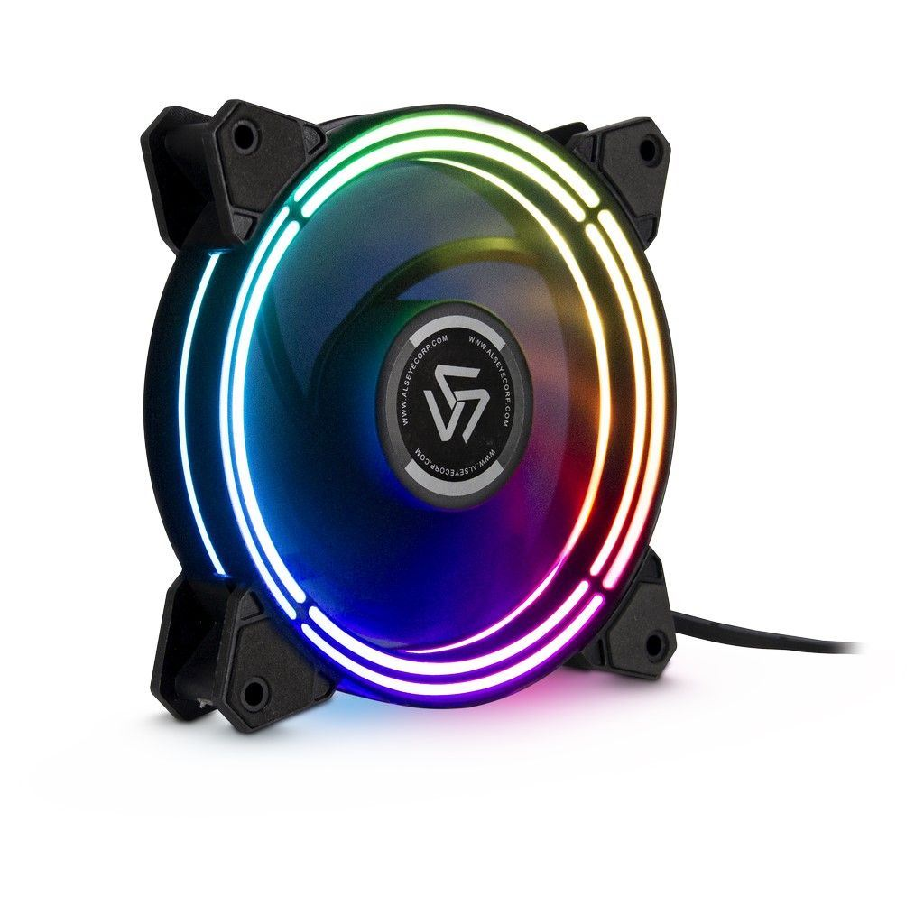 Inter-Tech ALSEYE Halo 3.0 ház hűtő ventilátor 12cm (88885485) (it88885485)