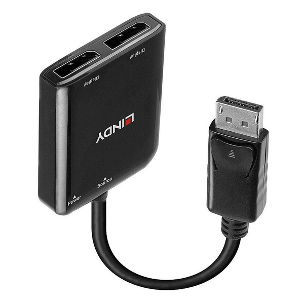 Lindy 38430 interface hub DisplayPort 21600 Mbit/s Sort