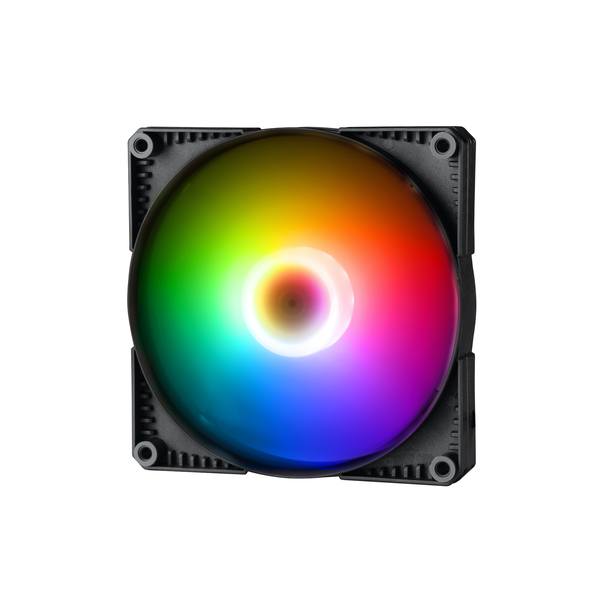 Вентилатор 140mm, Phanteks SK PWM D-RGB, 4-pin, 1500 PRM, черен, RGB подсветка