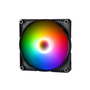 Вентилатор 140mm, Phanteks SK PWM D-RGB, 4-pin, 1500 PRM, черен, RGB подсветка