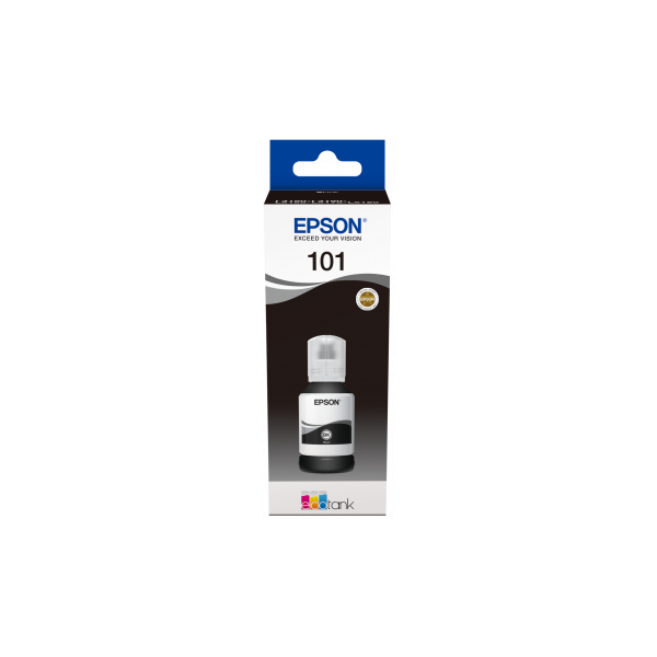 EPSON 101 EcoTank резервоар за черно мастило 127 мл (C13T03V14A)