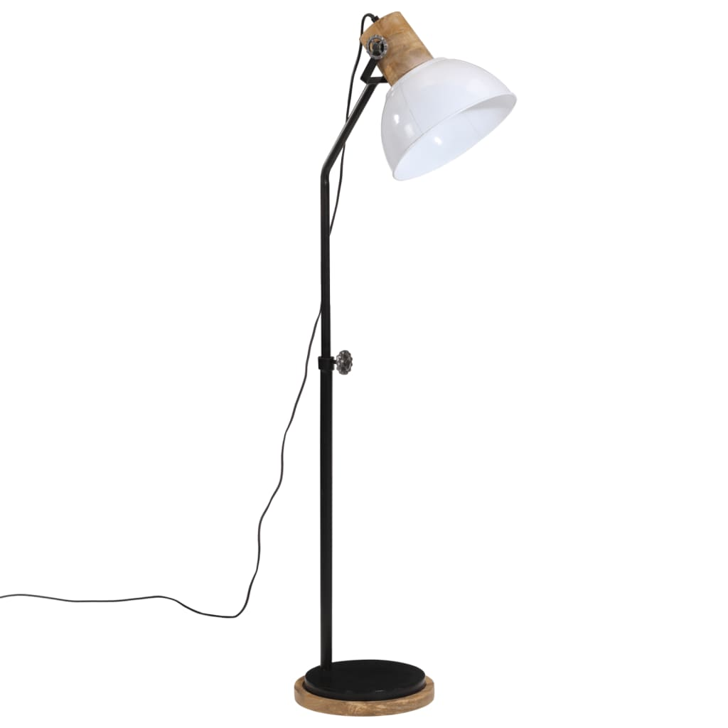 fehér állólámpa 25 W 30x30x100-150 cm E27 (371959)