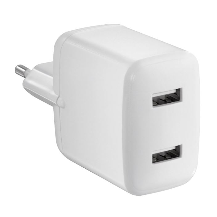 VOLTCRAFT 2xUSB-A hálózati adapter fehér (VC-11374035) (VC-11374035)